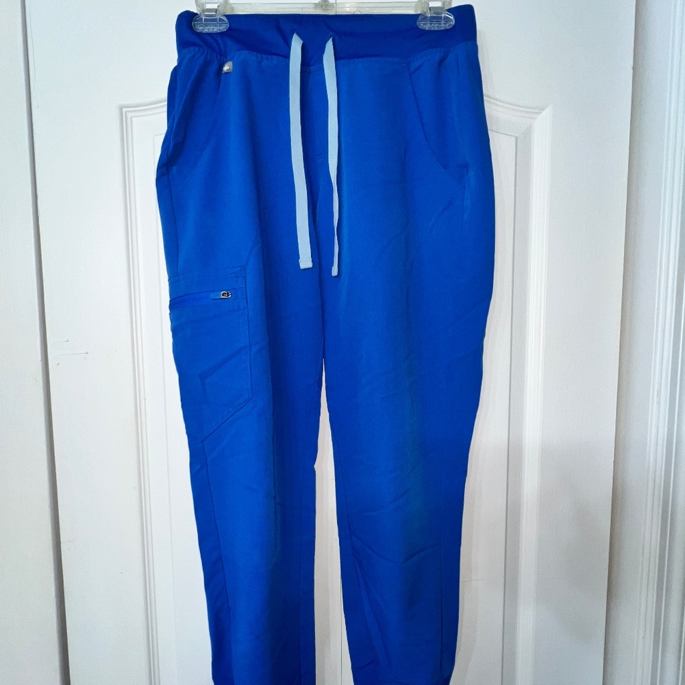 Figs Zamora Jogger Scrub Pants XS - Royal Blue